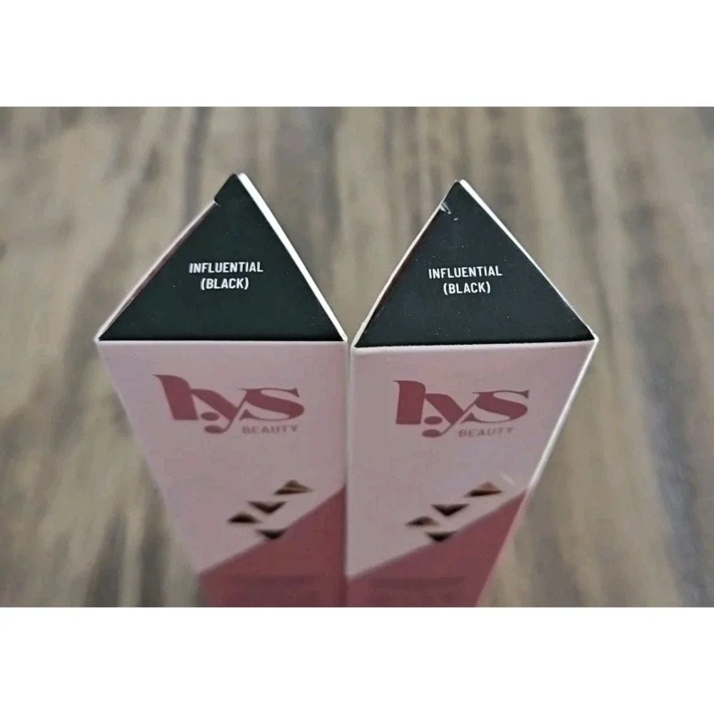 2X LYS Beauty Lash Confidence Curl + Length + Volume INFLUENTIAL Black 0.26 Oz